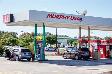 Murphy gas price - Don’t panic. Link Copied! A detail view as a motorist fills up with fuel at an Exxon gas station, Friday, March 1, 2024, in Houston. Prices at the pump are rising fast — and …